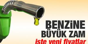 Benzine 15 kuruş zam geldi