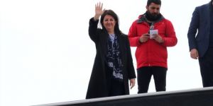 HDP Eş Genel Başkanı Pervin Buldan Erzurum'da