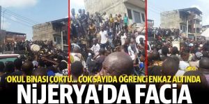 Okul çöktü, enkaz altında onlarca yaralı var!