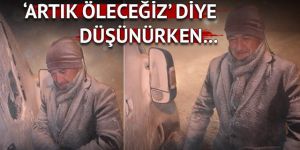 Kars'ta tipi nedeniyle mahsur kalanlar kurtarıldı