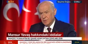 MHP Lideri Devlet Bahçeli'den canlı yayında Mansur Yavaş açıklaması!