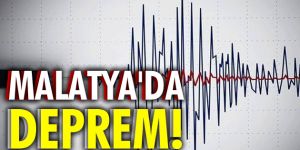 Malatya'da deprem! İşte şiddeti ve merkez üssü