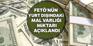 FETÖ'nün yurtdışına kaçırılan mal varlığının miktarı açıklandı
