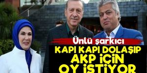 Cengiz Kurtoğlu, kapı kapı dolaşıp AK Parti adayına destek istedi