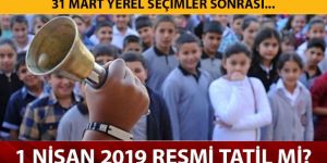 1 Nisan tatil mi?