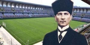 Belediye başkanı seçildi ilk iş stadın adını Atatürk Stadı olarak değiştirdi
