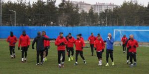 Erzurumspor, Göztepe maçı hazırlıklarını sürdürdü