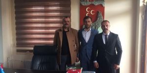 Ülkü Ocakları Palandöken İlçe Başkanlığında bayrak değişimi