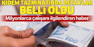Kıdem tazminatında yeni model