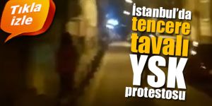 YSK'nın İstanbul'da seçim iptali sonrası tencere tavalı protesto