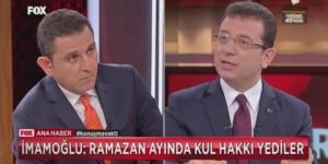 Ekrem İmamoğlu FOX Ana Haber'de konuştu...
