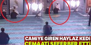 Teravih namazı sırasında ortalığı karıştıran olay!