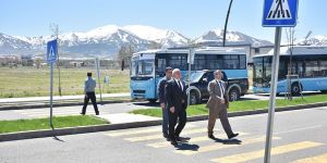 ETÜ kampüsü yayalar için artık daha güvenli