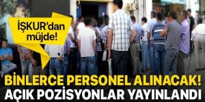İŞKUR yeni güncel iş ilanları açıklaması.
