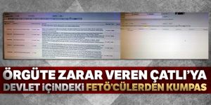 Alp Eren Çatlı’ya FETÖ kriptoları tarafından kumpas kuruldu