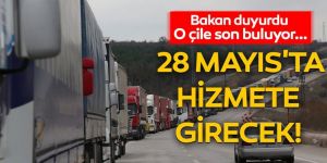 Tır kuyruklarını azaltacak takip sistemi geliyor