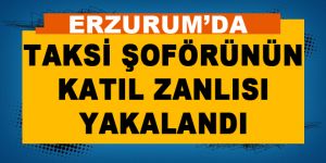 Taksi şoförünün katil zanlısı yakalandı