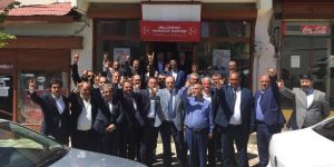 MHP Tekman ilçe teşkilatı 19 yıl aradan sonra görkemli bir törenle açıld