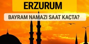 Bayram namazı saatleri