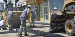 Yakutiye’de bozuk yollar onarılıyor