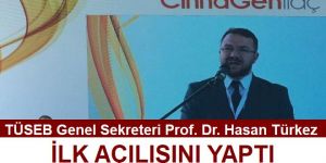 TÜSEB Genel Sekreteri Prof. Dr. Hasan Türkez, ilk açılışını yaptı