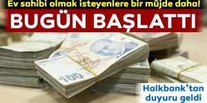 Halkbank'tan ev almak isteyenlere müjde!