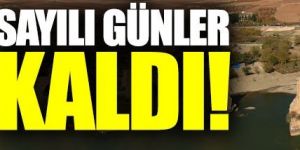 Hasankeyf’in yok olmasına sayılı günler kaldı
