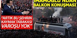 Beylikdüzü'nde zafer konuşması