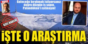 Palandöken'i ısıtmayın!