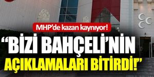 MHP’li yetkili: “Bizi Bahçeli’nin açıklaması bitirdi”