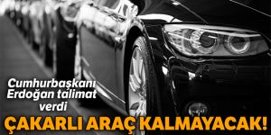 Çakar kullanımına artık son verilecek