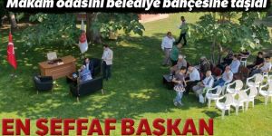 Belediye başkanını böyle görenler şaşırdı