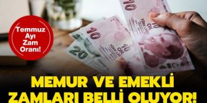 Memur ve emeklinin enflasyon zamları belli oluyor