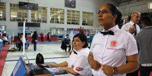 Kick Boks Türkiye şampiyonasına kadın hakemler damgasını vurdu