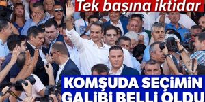 Yunanistan'da seçimin galibi Miçotakis