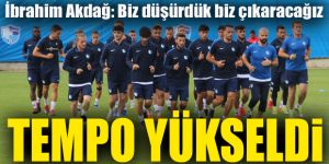 Erzurumspor’da sezon öncesi kamp çalışmaları hız kazandı