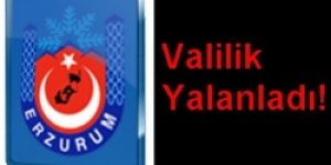 Valilik yazılı açıklama yaptı!