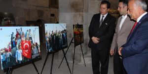 Tarihi medresede 15 Temmuz sergisi