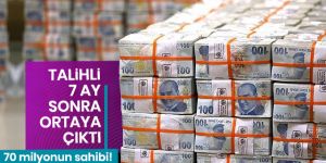 Yılbaşı çekilişinde 70 milyon kazanan talihli ortaya çıktı