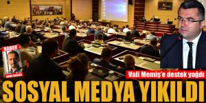 Vali Memiş'e destek yağdı!