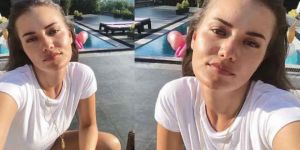 Gökçe Eyüpoğlu bikinisiyle büyüledi