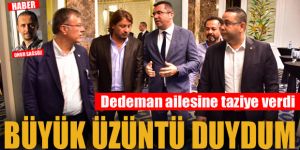 Vali Memiş: Büyük üzüntü duydum
