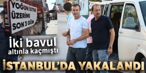 İki bavul altınla kaçmıştı... İstanbul'da yakalandı
