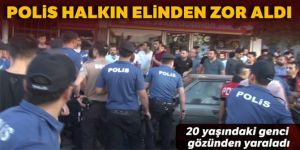 Erzurum'da Afganlılar olay çıkardı