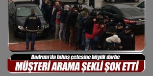 Bodrum'da Fuhuş çetesine darbe