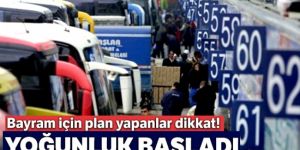 Otogarda bayram yoğunluğu başladı