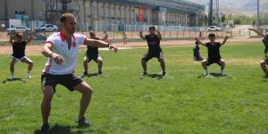 Curling Milli Takımı kamp çalışmalarını Erzurum’da sürdürüyor