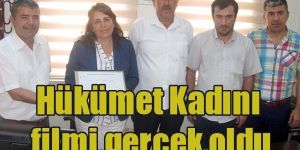 'Hükümet Kadın' filmi gerçek oldu!