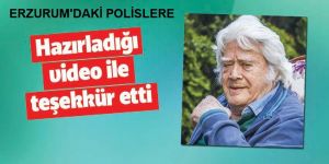 Cüneyt Arkın’dan o polislere videolu yanıt