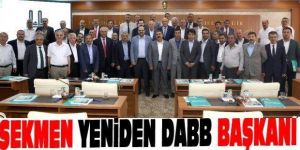 DAB-BİR Başkanlığı'na yeniden Sekmen seçildi
